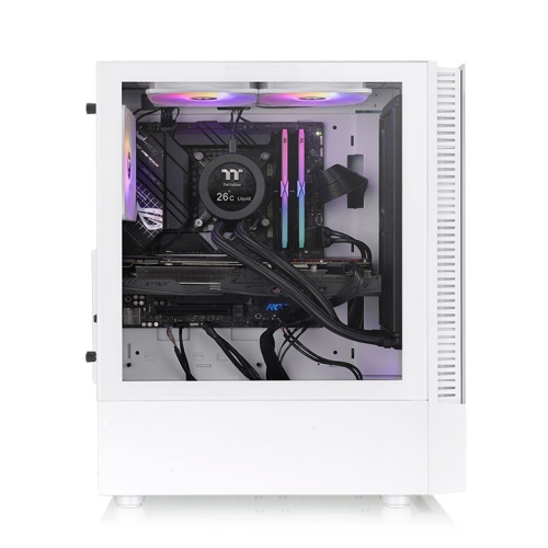 THERMALTAKE PC CASE VIEW 200 TG ARGB SNOW CA-1X3-00M6WN-00 - Image 5