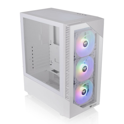 THERMALTAKE PC CASE VIEW 200 TG ARGB SNOW CA-1X3-00M6WN-00 - Image 2